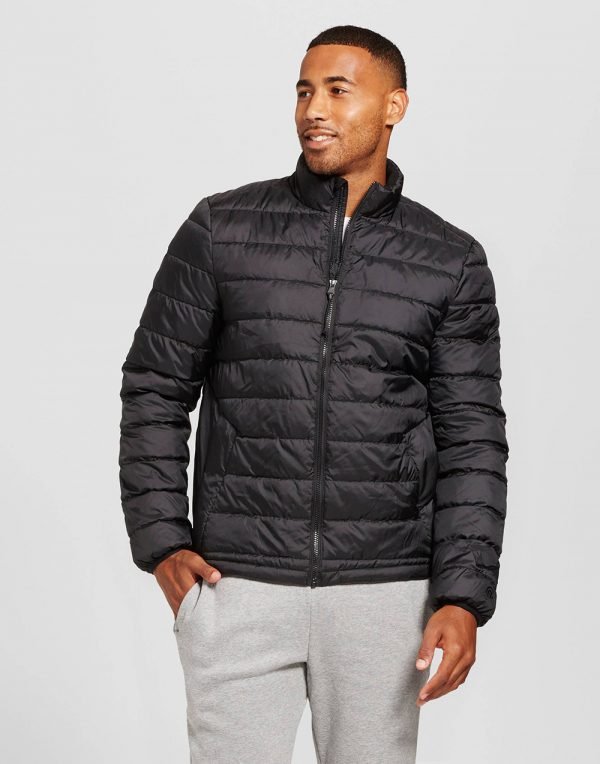 Mens-Lightweight-Puffer-Jacket01-600x764 Jacket (Simple Product) - Image 1